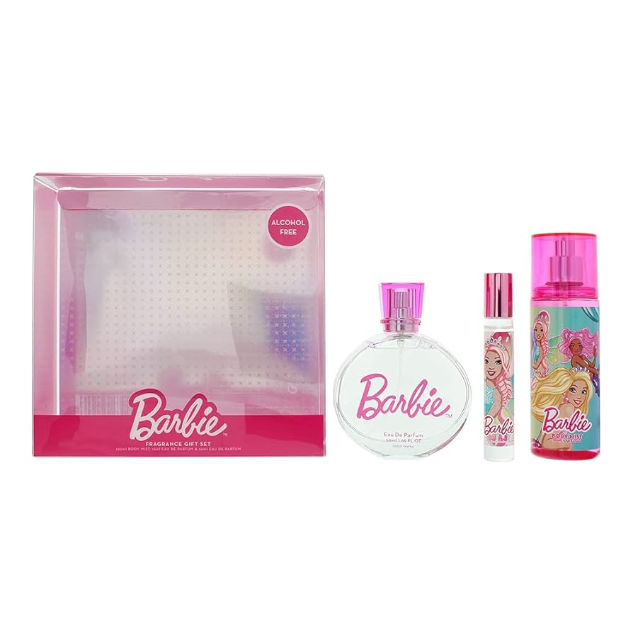 Kid Set Barbie by Disney – Perfume Gift Set for Girls