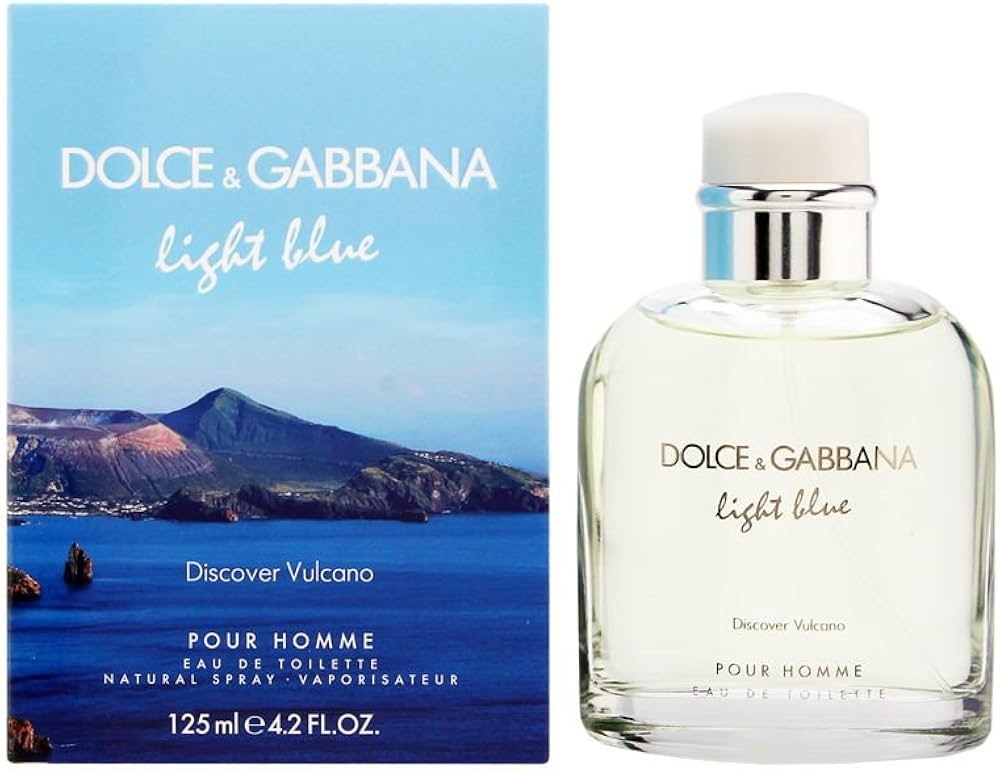 M Light Blue Discover Vulcano by Dolce & Gabbana – for Men