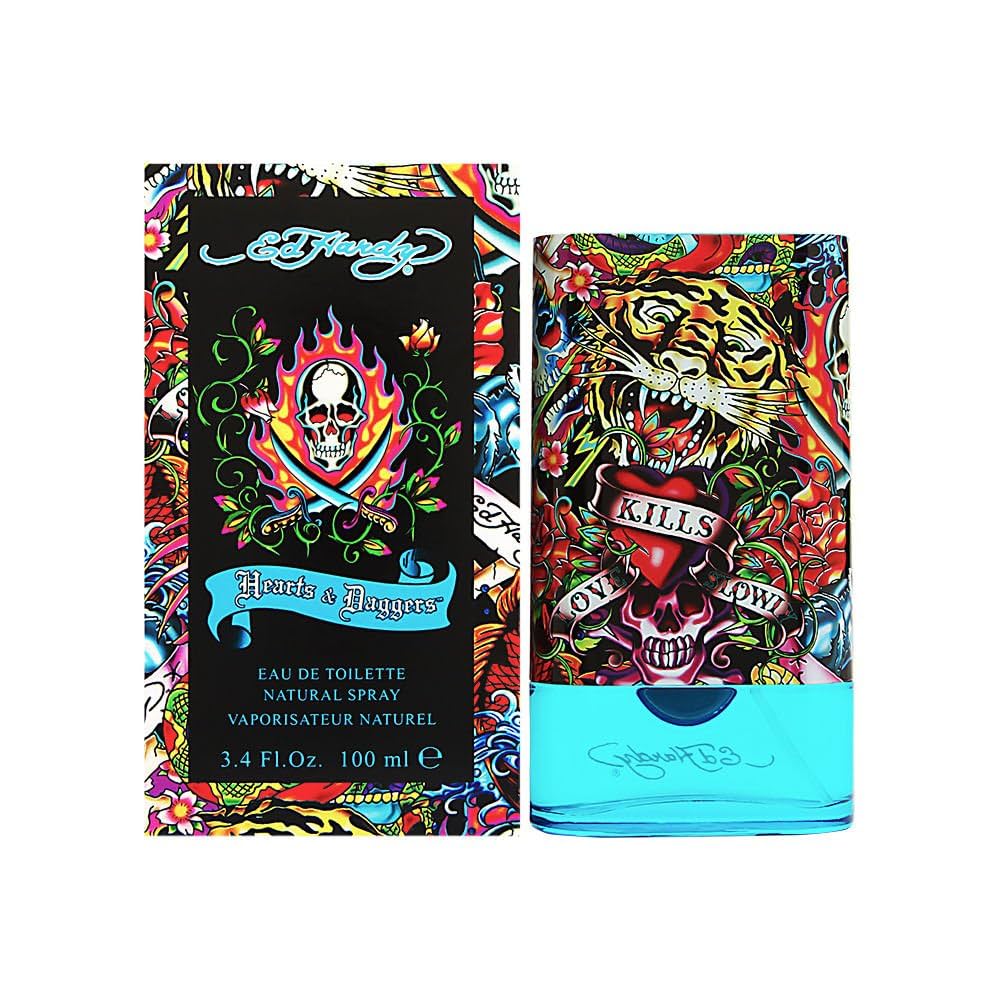 M Ed Hardy Hearts & Daggers by Christian Audigier – for Men