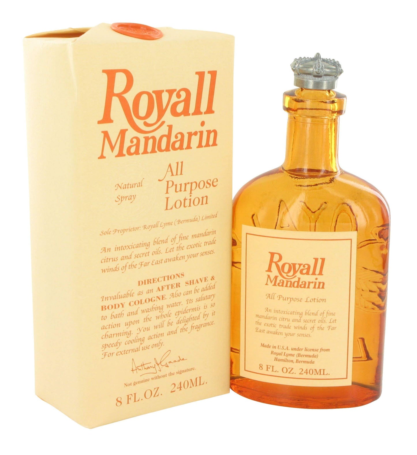 M Royall Mandarin by Royall Lyme Bermuda – for Men